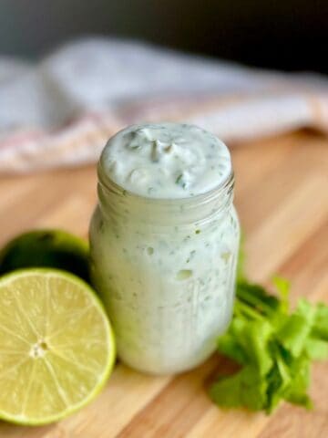 Cilantro Lime Crema
