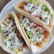Sautéed Summer Squash Veggie Tacos