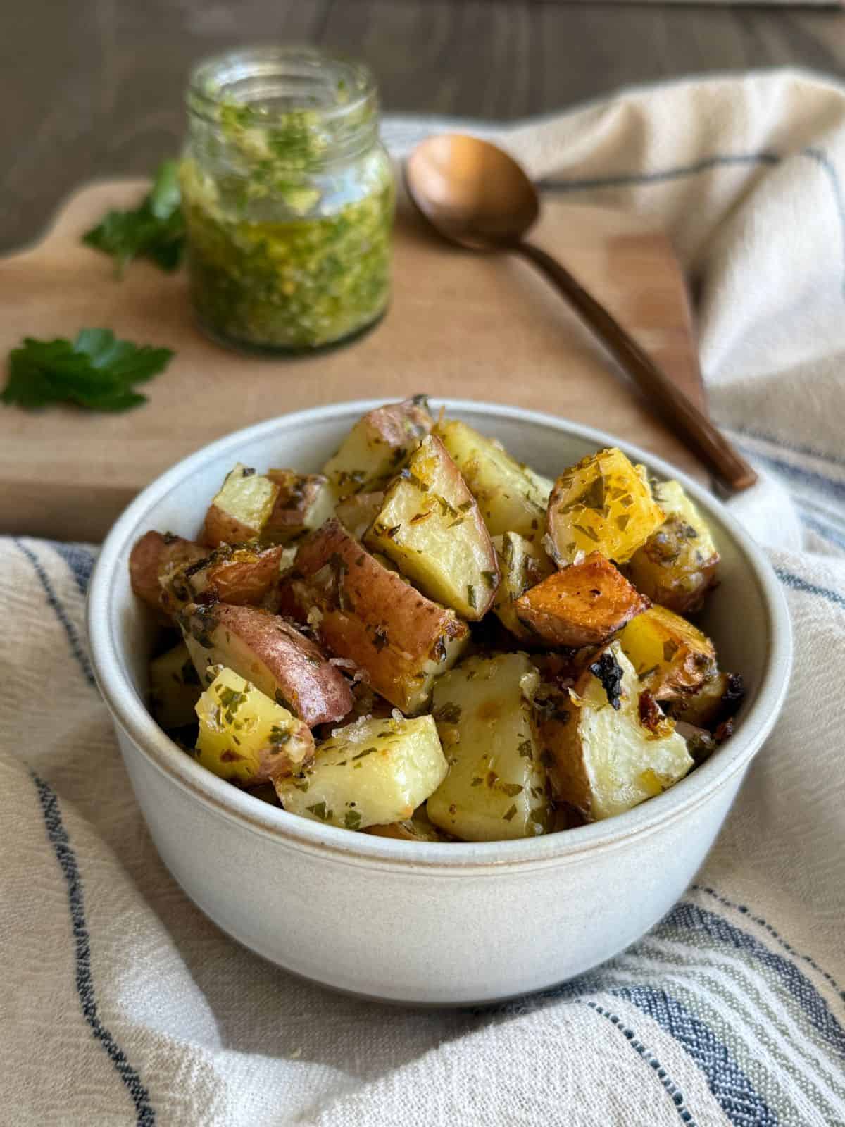 Chimichurri Roasted Potatoes