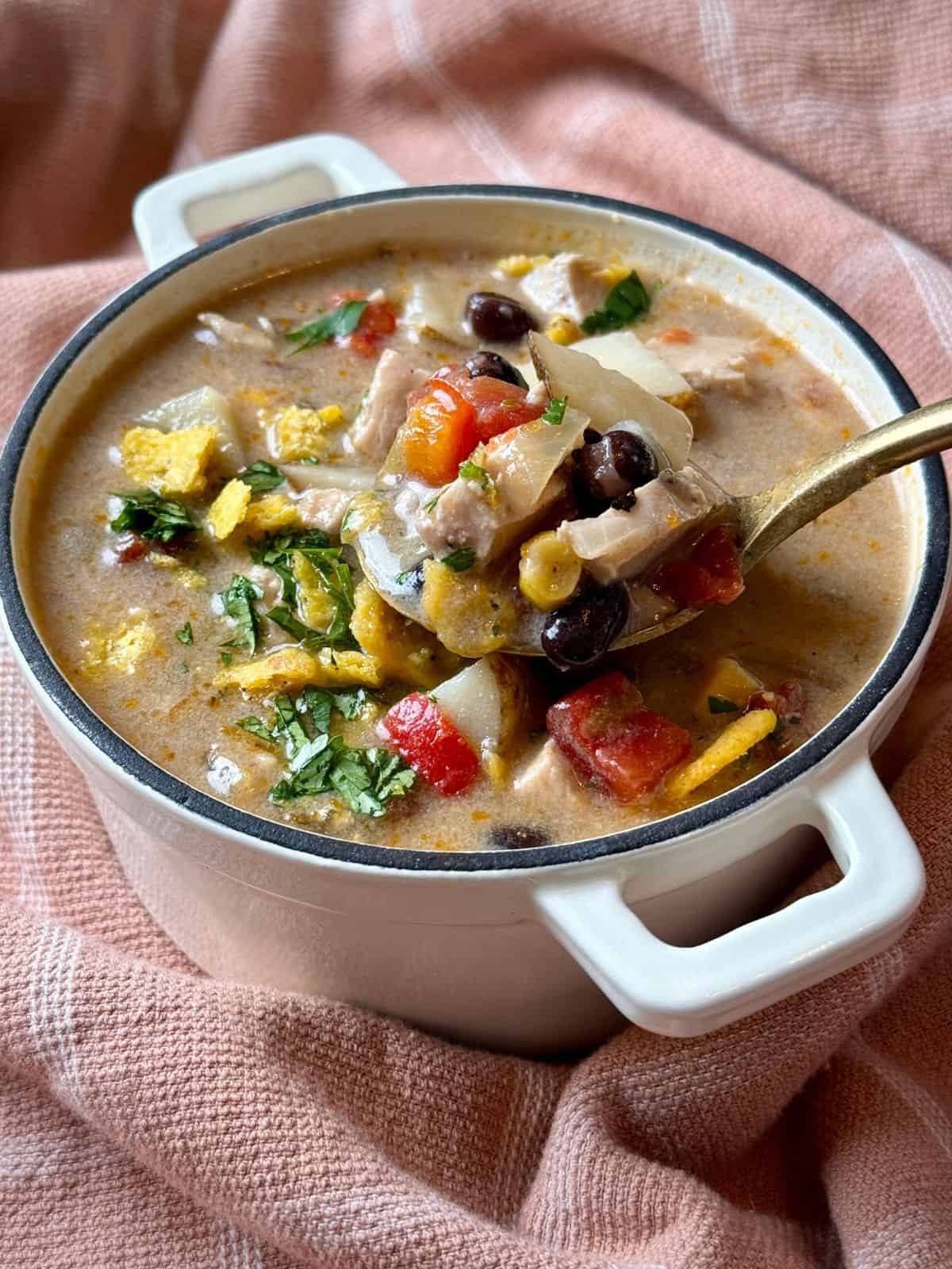 Chipotle Black Bean Soup High Fiber