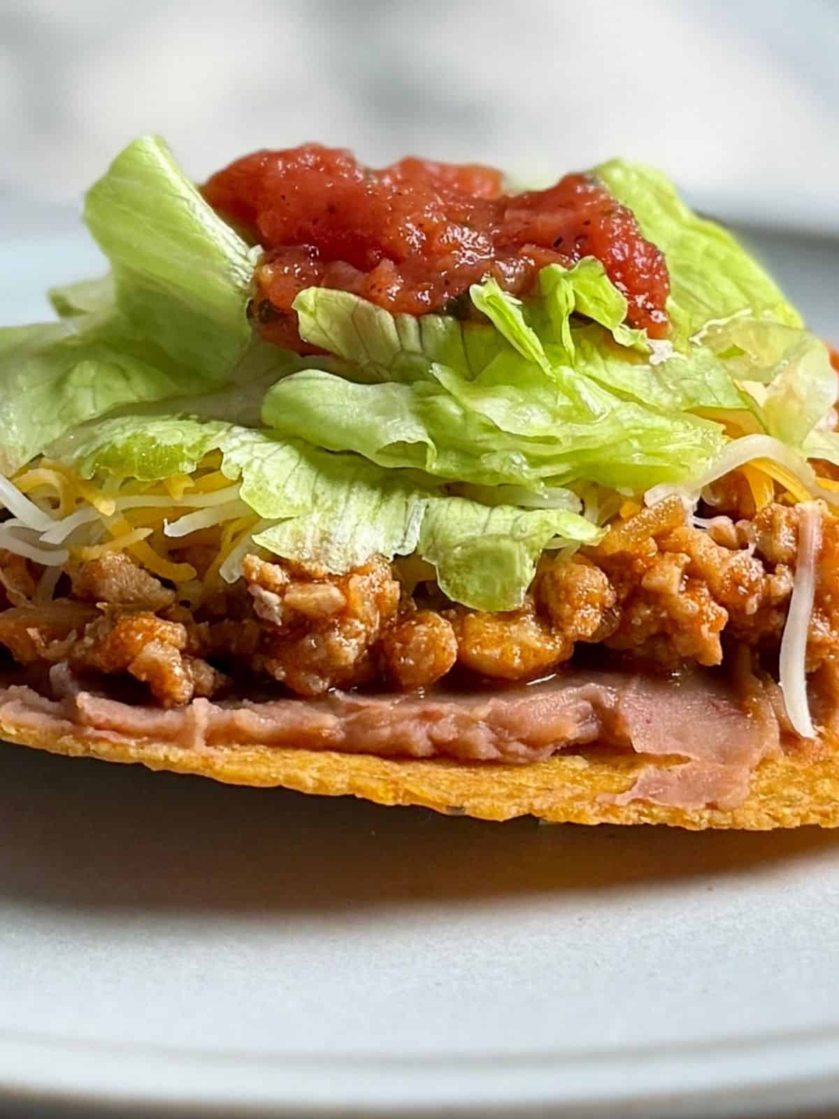 Chipotle Chicken Tostada