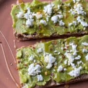 High Fiber Wasa Avocado Toast
