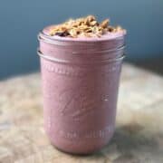 High Fiber Cherry Chocolate Smoothie