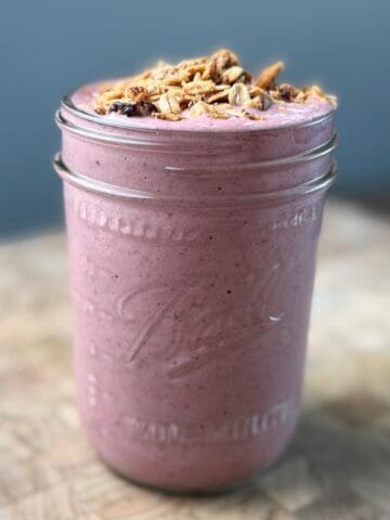 High Fiber Cherry Chocolate Smoothie