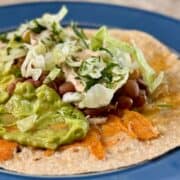 High Fiber easy chipotle tacos