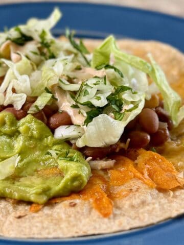 High Fiber easy chipotle tacos