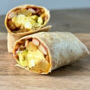 High Fiber, High Protein Burrito